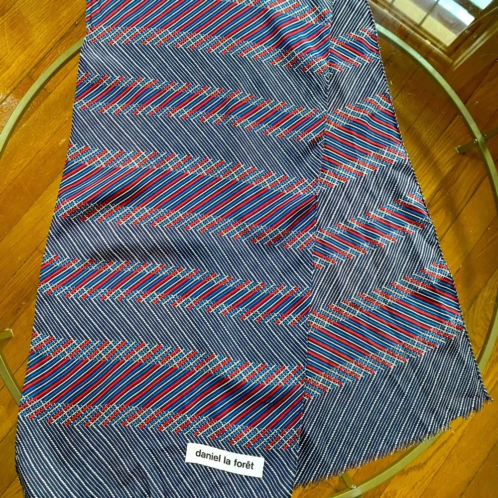 Vintage 100% Silk Scarf